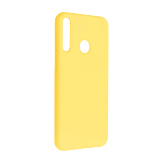 Capa de Silicone para Huawei P40 Lite E/Honor 9c Amarelo